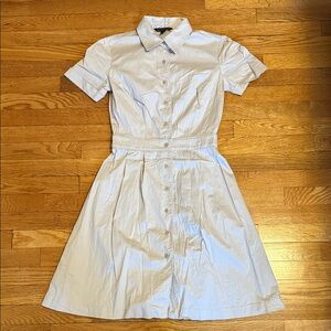 Brooks Brothers Cream Midi Dress